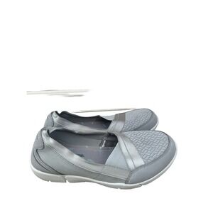 Skechers Women's Gray Slip-On Air Cooled Memory Foam Shoes Size 8.5 SN 100026S